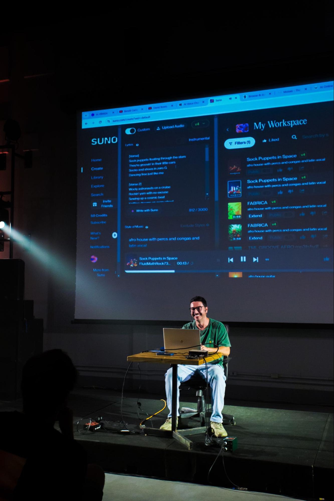 Drunky Daniels em evento